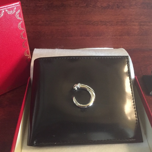 Cartier Black Leather Wallet - NEW Vintage Piece - Picture 4 of 12